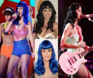 Puzzle Katy Perry είναι ένας τραγουδιστής και τραγουδοποιός.